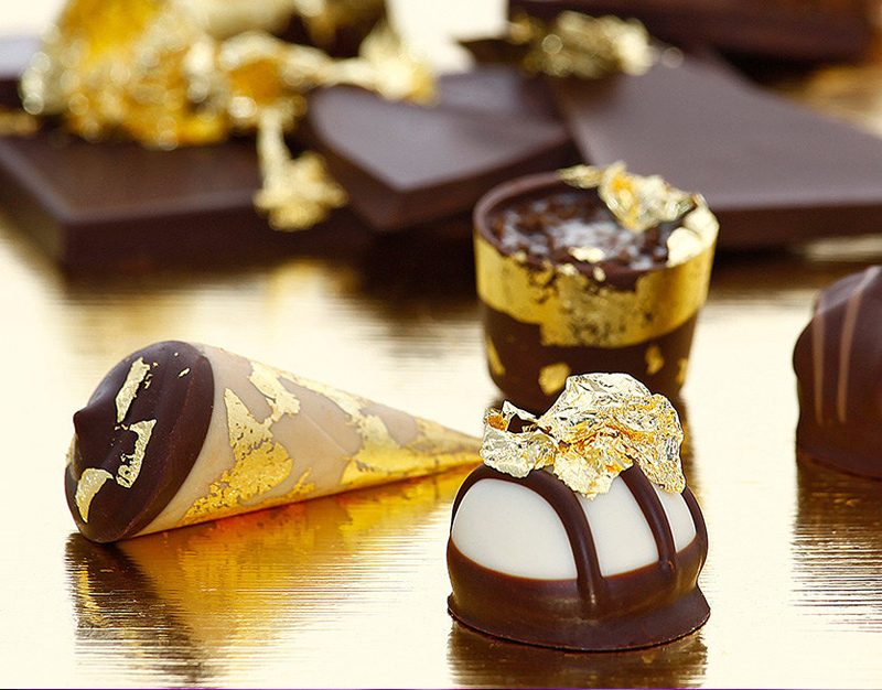 Edible Gold Leaf Chock